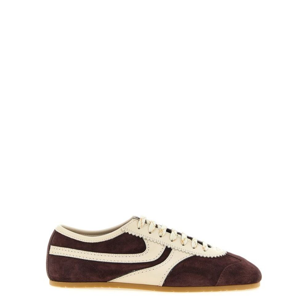Dries Van Noten Men Suede Sneakers